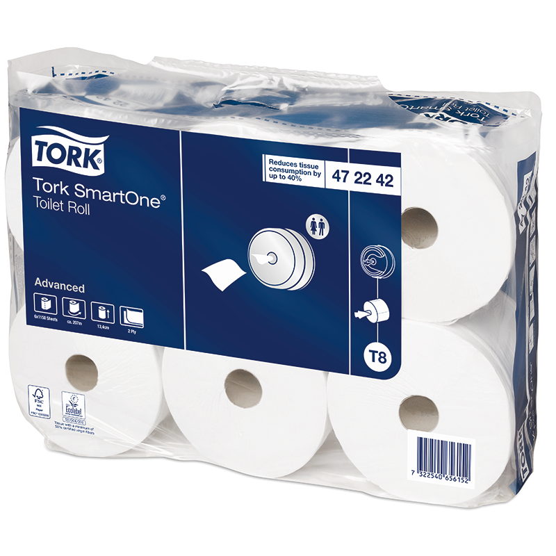 Tork SmartOne Toiletpapier T8