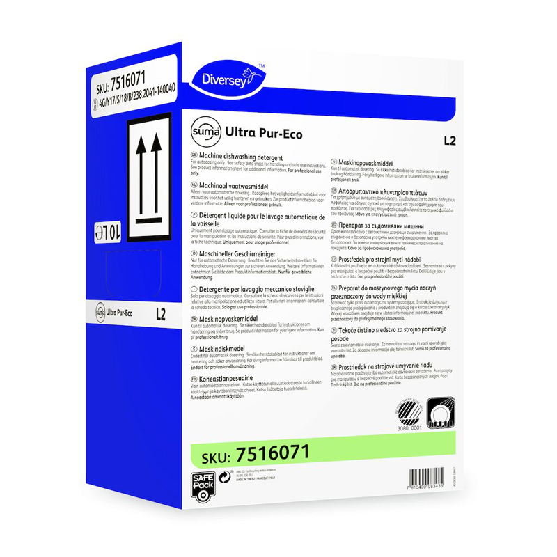 Suma Ultra Pur-Eco L2 Safepak Vaatwasmiddel