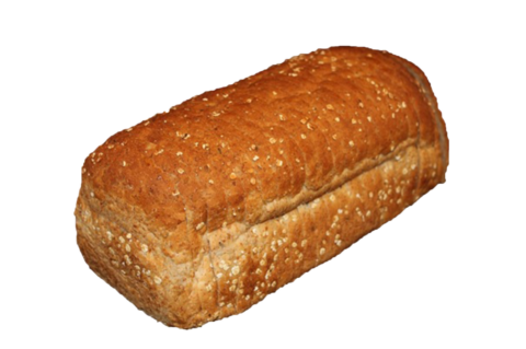 Bio vloer lichtmeergranen brood gesneden