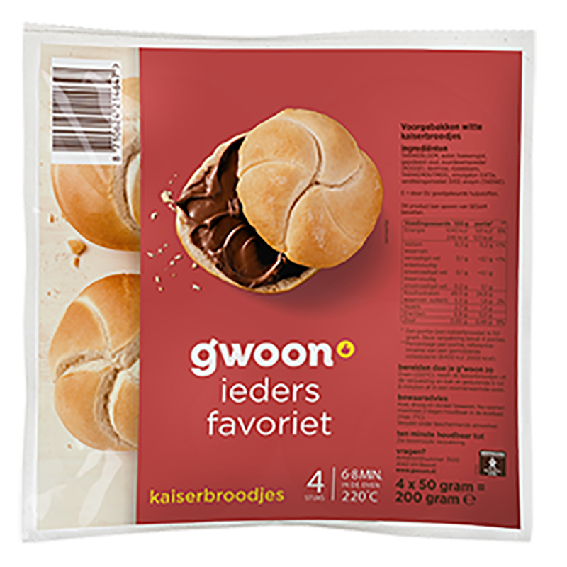 G'woon Kaiserbroodjes