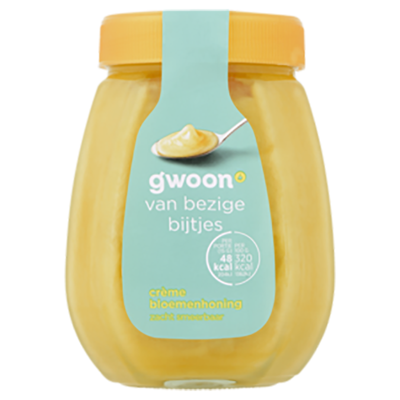 G'woon Bloemenhoning Crème