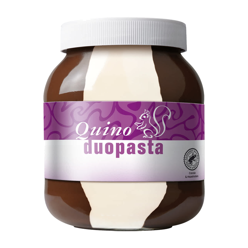 Quino Duo Hazelnootpasta