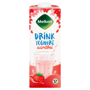 Melkan Drinkyoghurt Aardbei Houdbaar