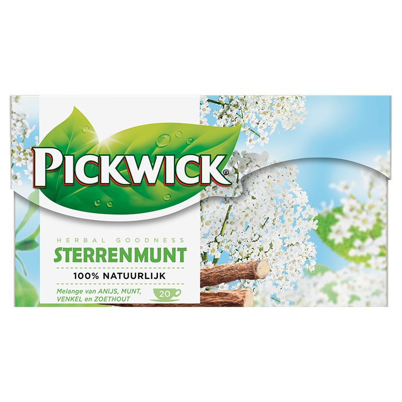 Pickwick Sterrenmunt Kruiden 1-kops thee