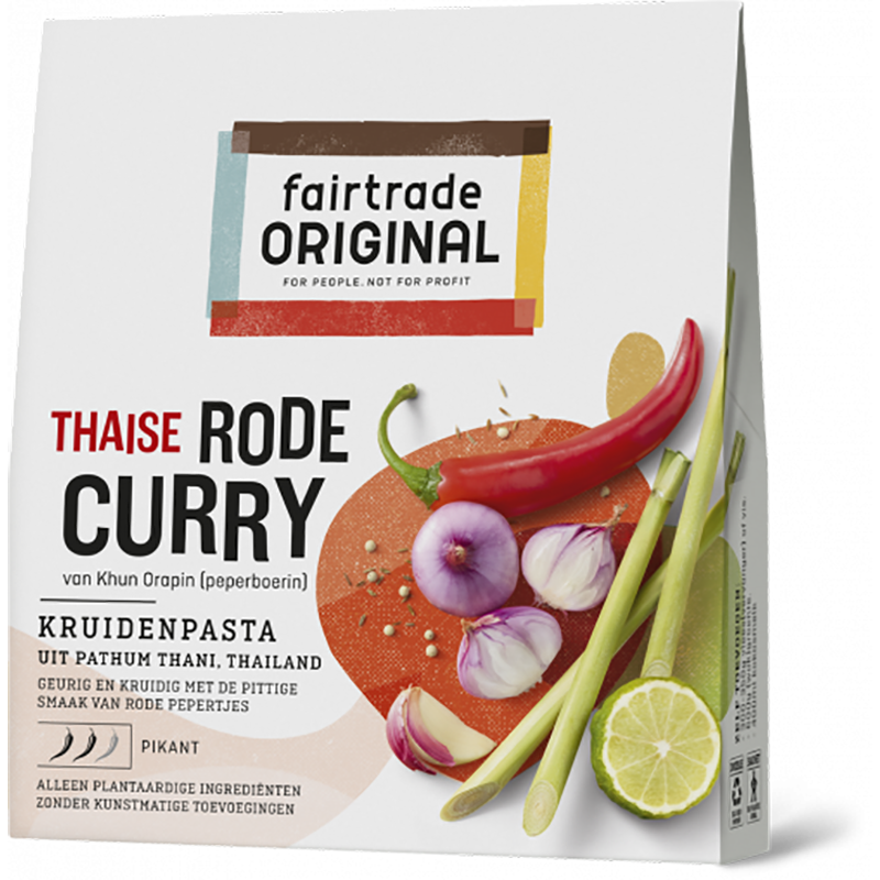 Fairtrade Original Rode Curry Kruidenpasta