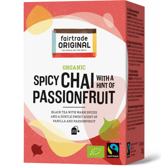 Fairtrade Original Spicy Chai with Passionfruit, Bio
