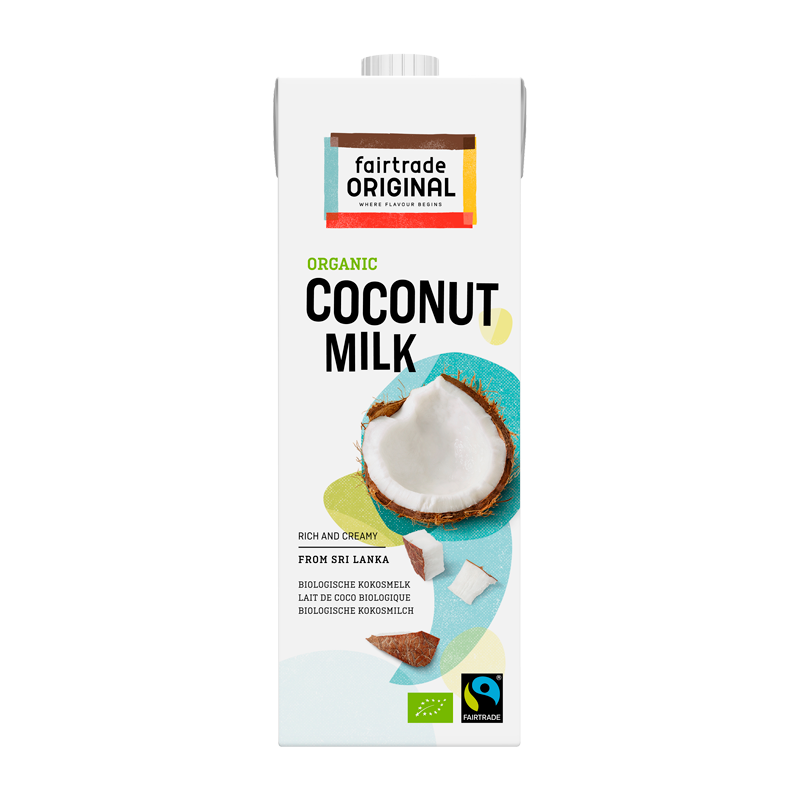 Fairtrade Original Kokosmelk, Bio