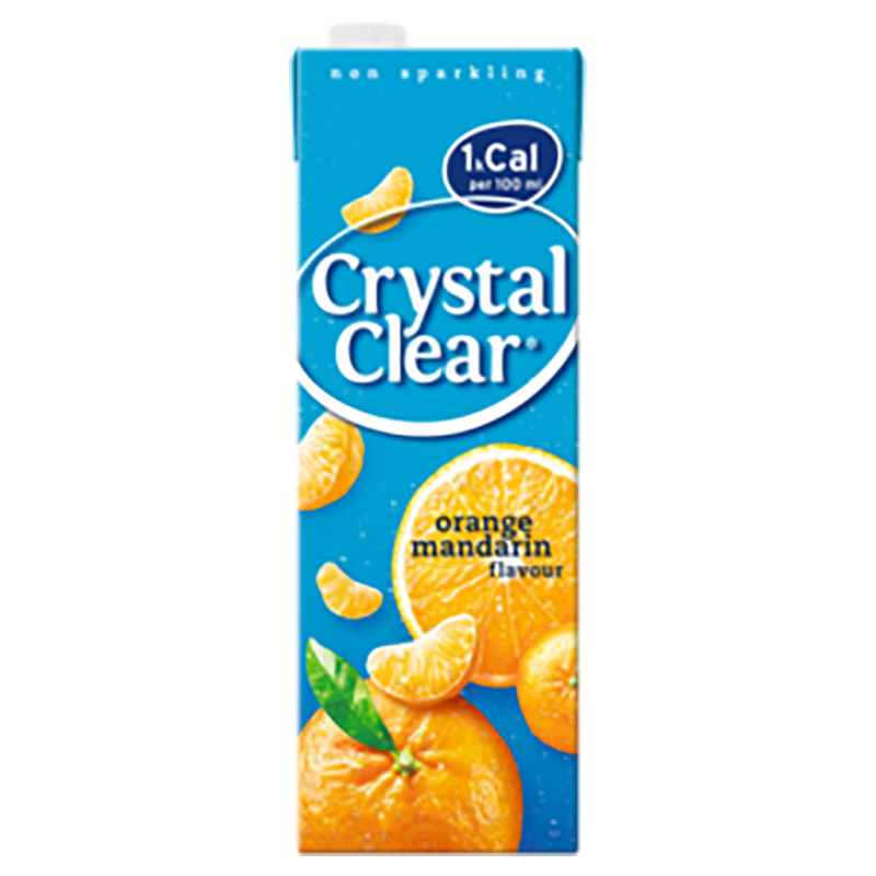 Crystal Clear Sinaasappel/Mandarijn koolzuurvrij