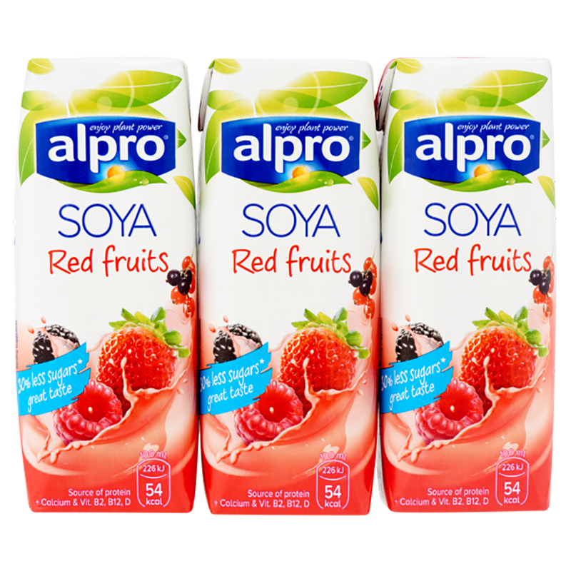 Alpro drink rode vrucht houdbaar