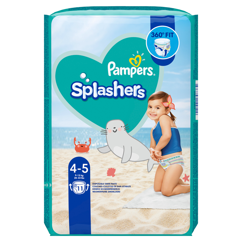 Pampers Splashers (S4) 9-15 kg