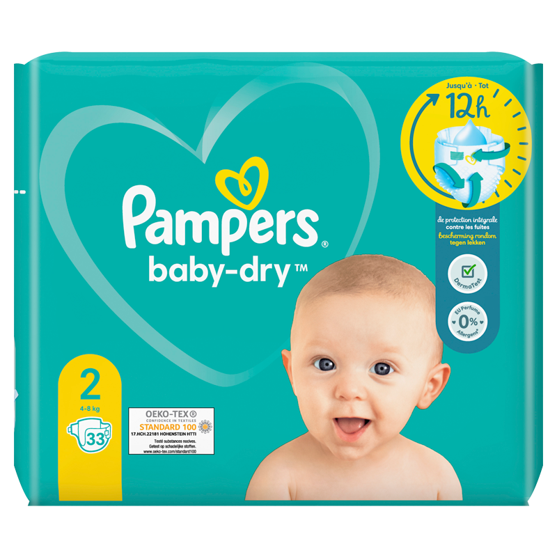 Pampers Baby-Dry (2) 4-8 kg