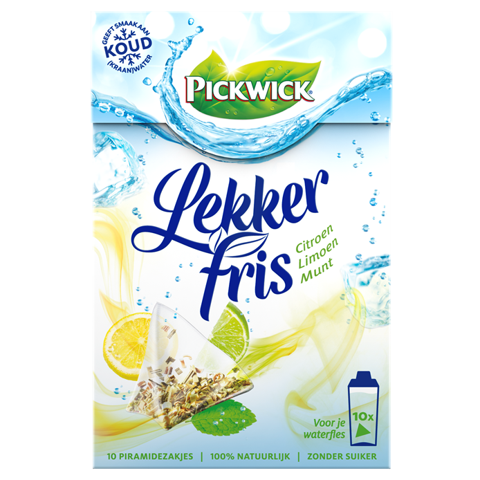 Pickwick Lekker Fris Citroen, Limoen & Munt