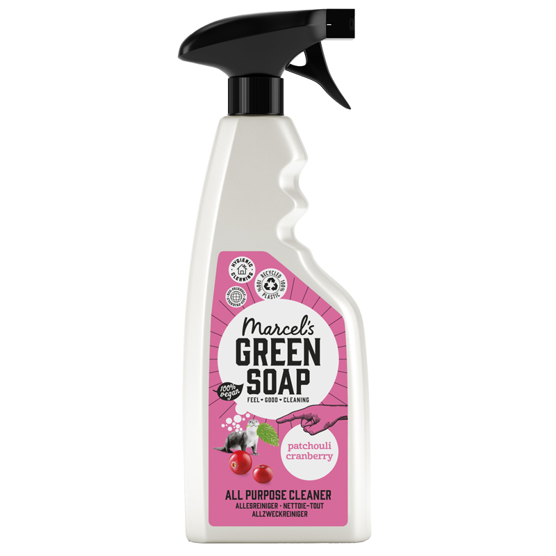 Marcel's Green Soap Allesreiniger Spray Patchouli & Cranberry, Bio