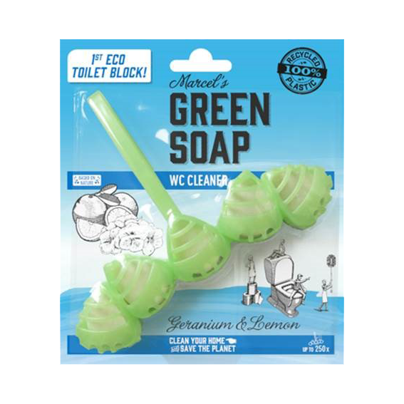 Marcel's Green Soap Toiletblok Geranium & Lemon, Bio