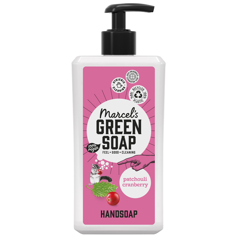 Marcel's Green Soap Handzeep Patchouli & Cranberry